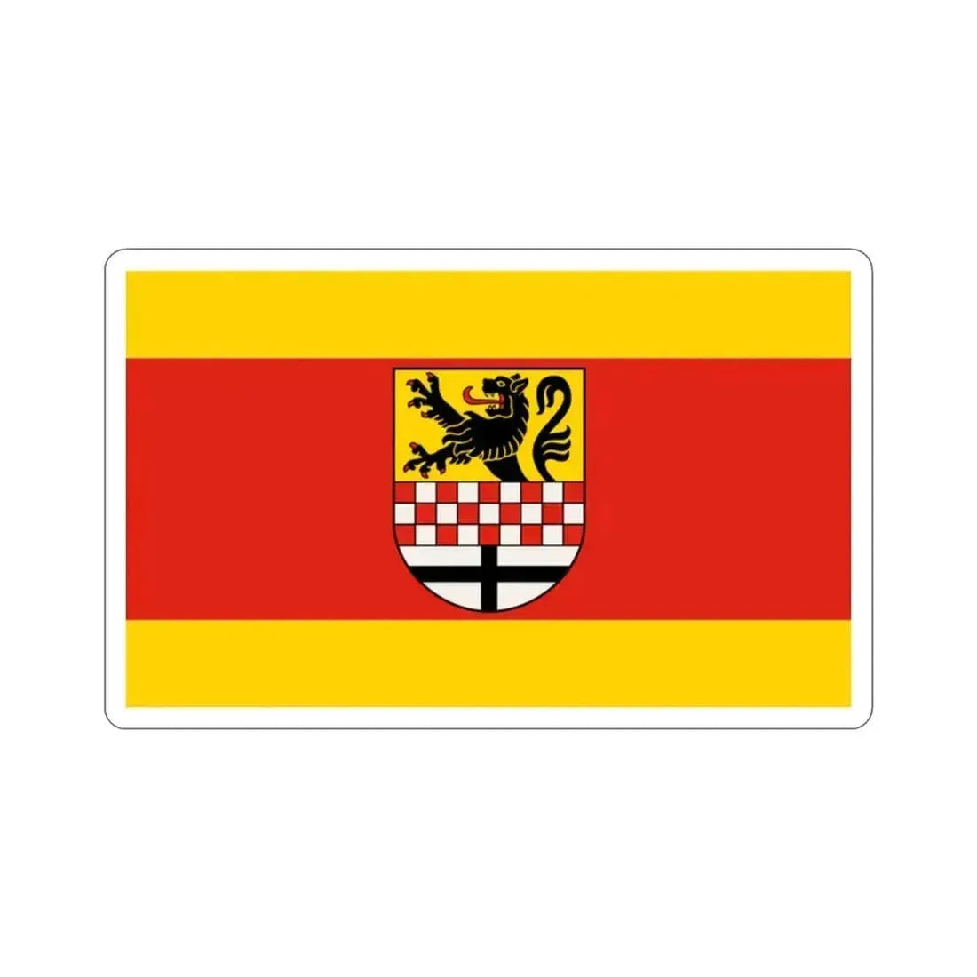 Flag of Maerkischer Germany STICKER Vinyl Die-Cut Decal 2 Inch - The Sticker Space
