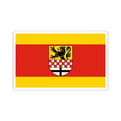 Flag of Maerkischer Germany - STICKER Vinyl Kiss-Cut Decal 2 Inch White - The Sticker Space