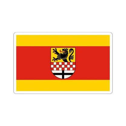 Flag of Maerkischer Germany - STICKER Vinyl Kiss-Cut Decal 4 Inch White - The Sticker Space