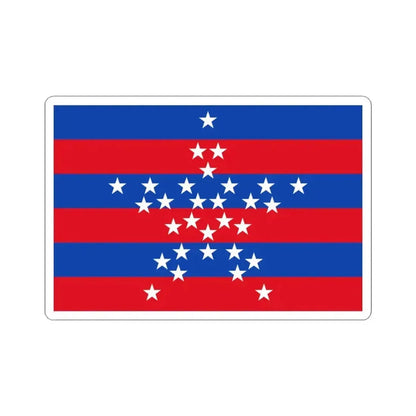 Flag of Magdalena (Colombia) STICKER Vinyl Kiss-Cut Decal 3 Inch White - The Sticker Space