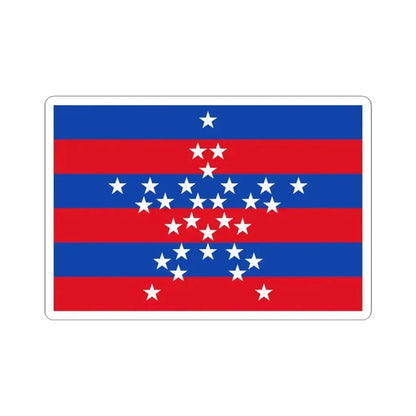 Flag of Magdalena (Colombia) STICKER Vinyl Kiss-Cut Decal 4 Inch White - The Sticker Space