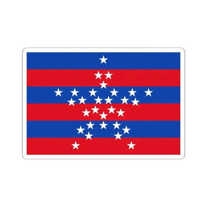 Flag of Magdalena (Colombia) STICKER Vinyl Kiss-Cut Decal 6 Inch White - The Sticker Space