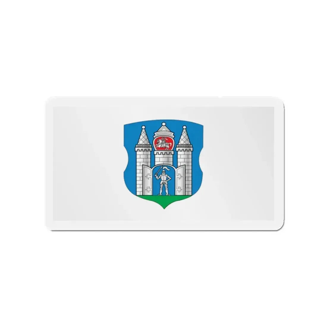 Flag of Mahilioŭ Mahiloŭ Mogilev Russia - Refrigerator Magnet 2 Inch - The Sticker Space
