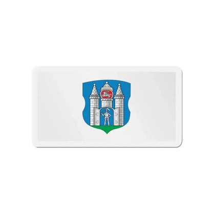Flag of Mahilioŭ Mahiloŭ Mogilev Russia - Refrigerator Magnet 4 Inch - The Sticker Space