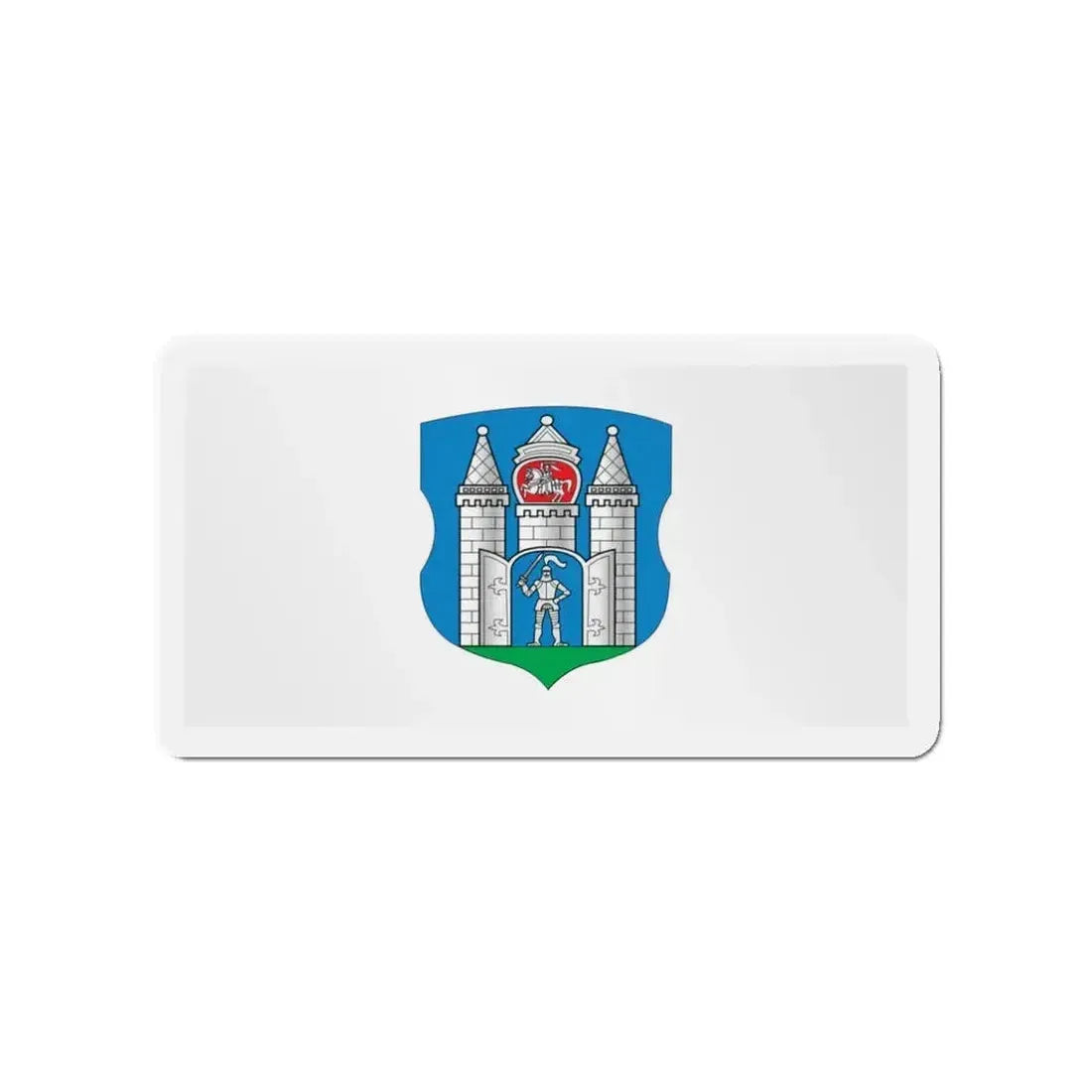Flag of Mahilioŭ Mahiloŭ Mogilev Russia - Refrigerator Magnet - The Sticker Space