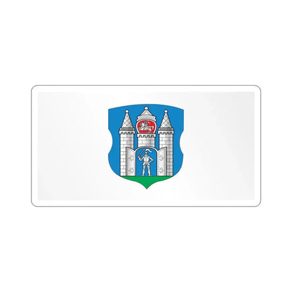 Flag of Mahilioŭ  Mahiloŭ  Mogilev Russia STICKER Vinyl Die-Cut Decal 5 Inch - The Sticker Space