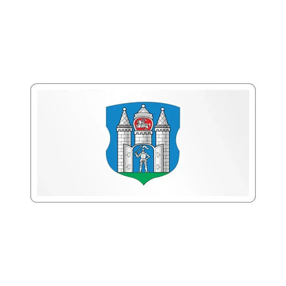 Flag of Mahilioŭ  Mahiloŭ  Mogilev Russia STICKER Vinyl Die-Cut Decal - The Sticker Space