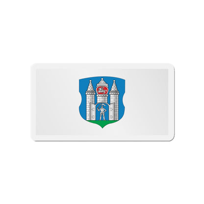 Flag of Mahilioŭ Mahiloŭ Mogilev Russia - Die-Cut Magnet-4" x 4"-The Sticker Space