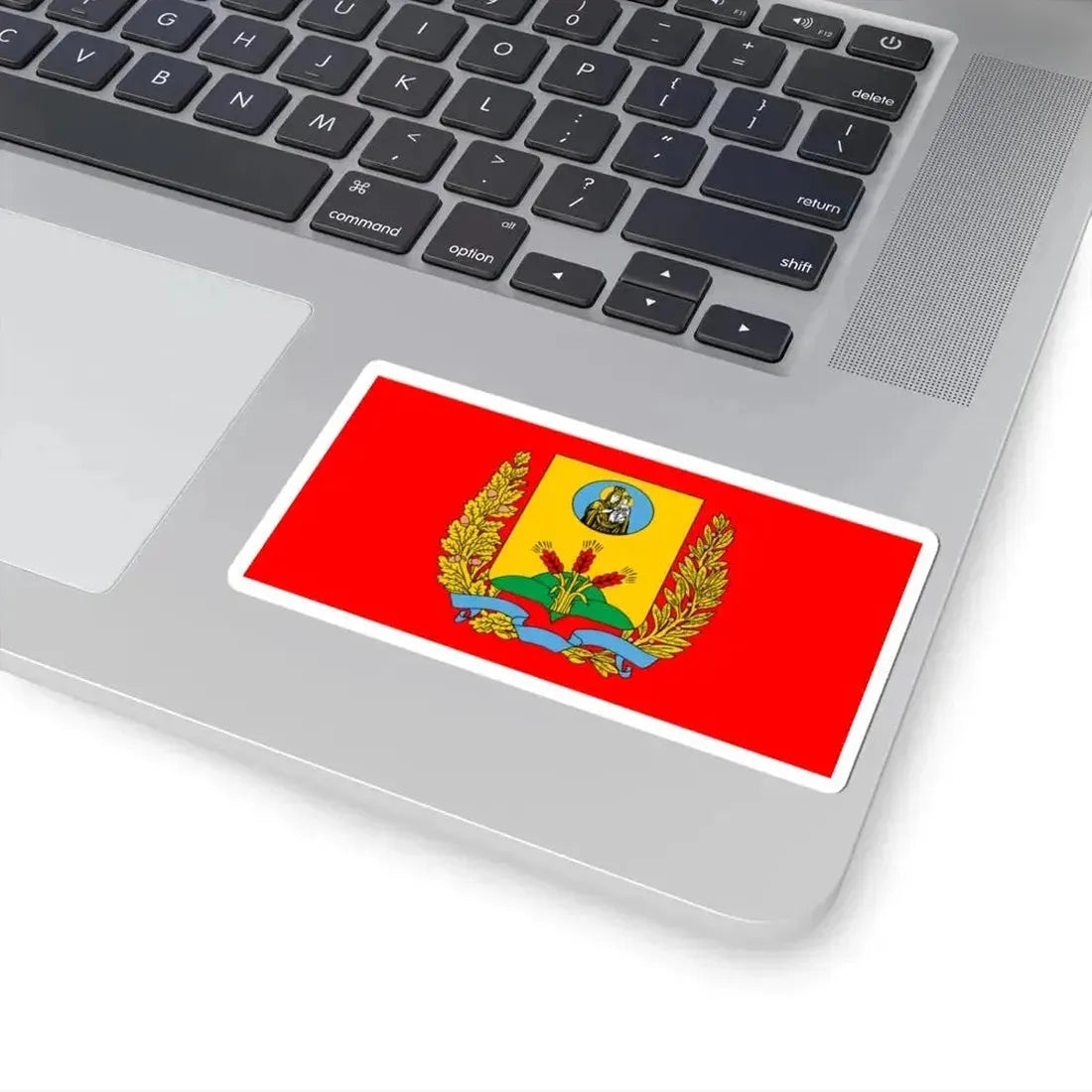 Flag of Mahilyow Voblast (Belarus) STICKER Vinyl Kiss-Cut Decal - The Sticker Space