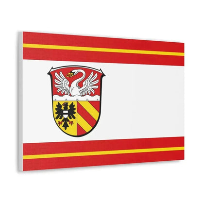 Flag of Main Kinzig Kreis Germany - Canvas Wall Art - The Sticker Space