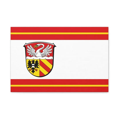 Flag of Main Kinzig Kreis Germany - Canvas Wall Art - The Sticker Space
