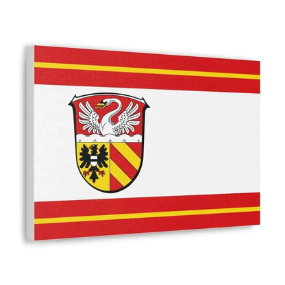 Flag of Main Kinzig Kreis Germany - Canvas Wall Art - The Sticker Space