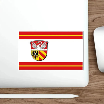 Flag of Main Kinzig Kreis Germany STICKER Vinyl Die-Cut Decal - The Sticker Space