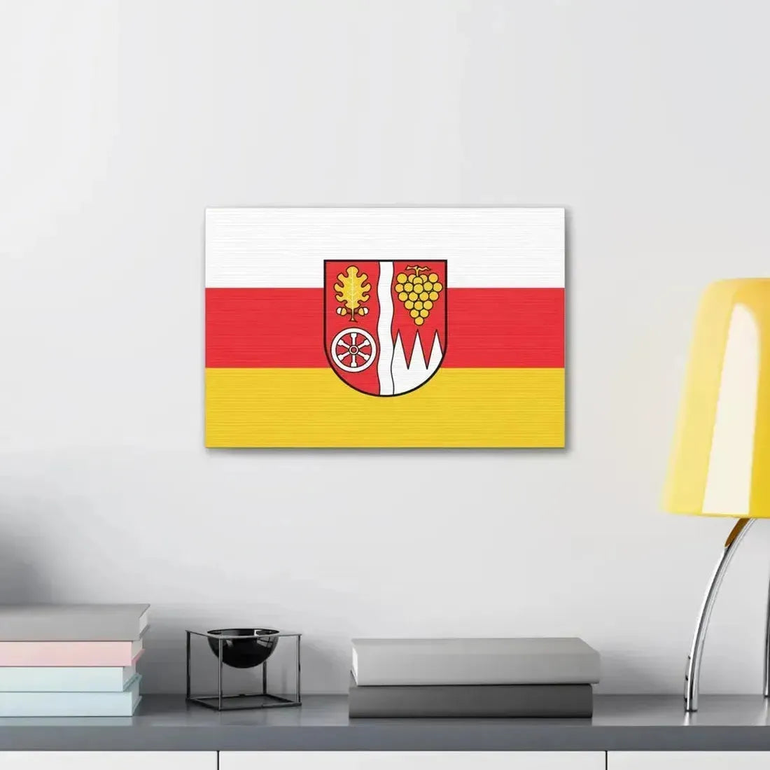 Flag of Main Spessart Germany - Canvas Wall Art - The Sticker Space