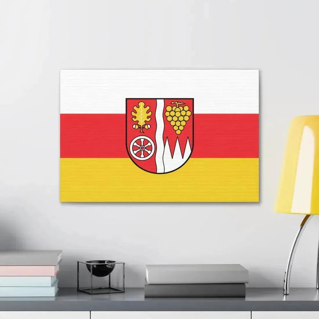 Flag of Main Spessart Germany - Canvas Wall Art - The Sticker Space