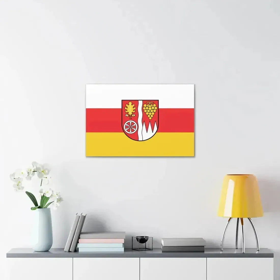 Flag of Main Spessart Germany - Canvas Wall Art - The Sticker Space
