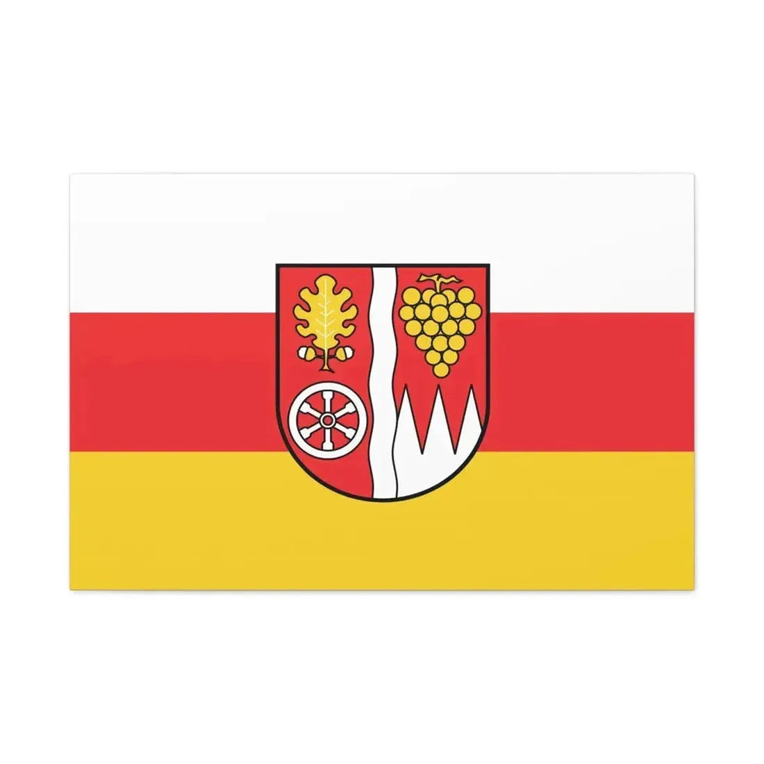 Flag of Main Spessart Germany - Canvas Wall Art - The Sticker Space