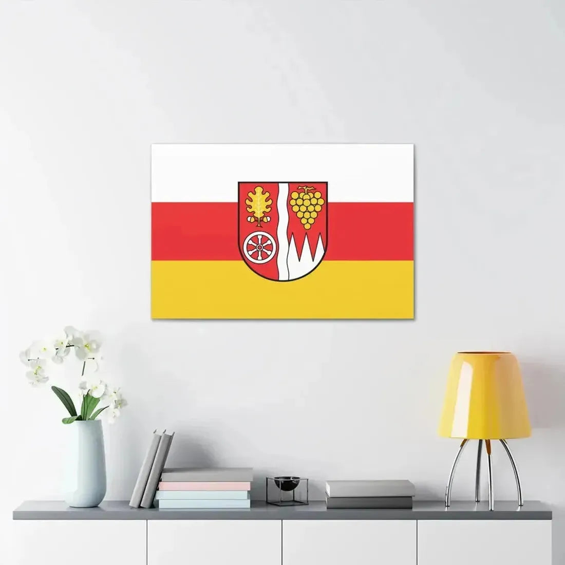 Flag of Main Spessart Germany - Canvas Wall Art - The Sticker Space