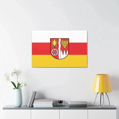 Flag of Main Spessart Germany - Canvas Wall Art - The Sticker Space