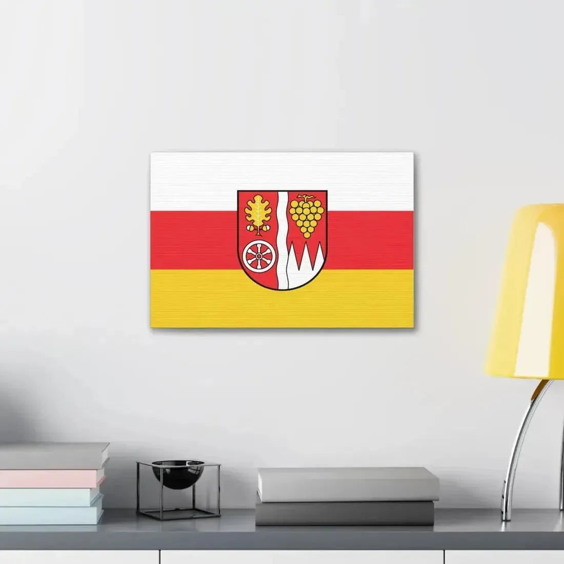 Flag of Main Spessart Germany - Canvas Wall Art - The Sticker Space