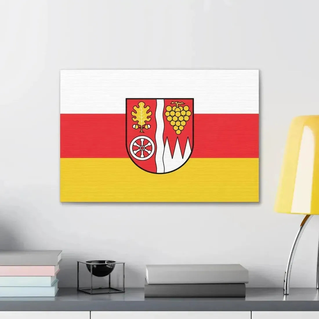 Flag of Main Spessart Germany - Canvas Wall Art - The Sticker Space