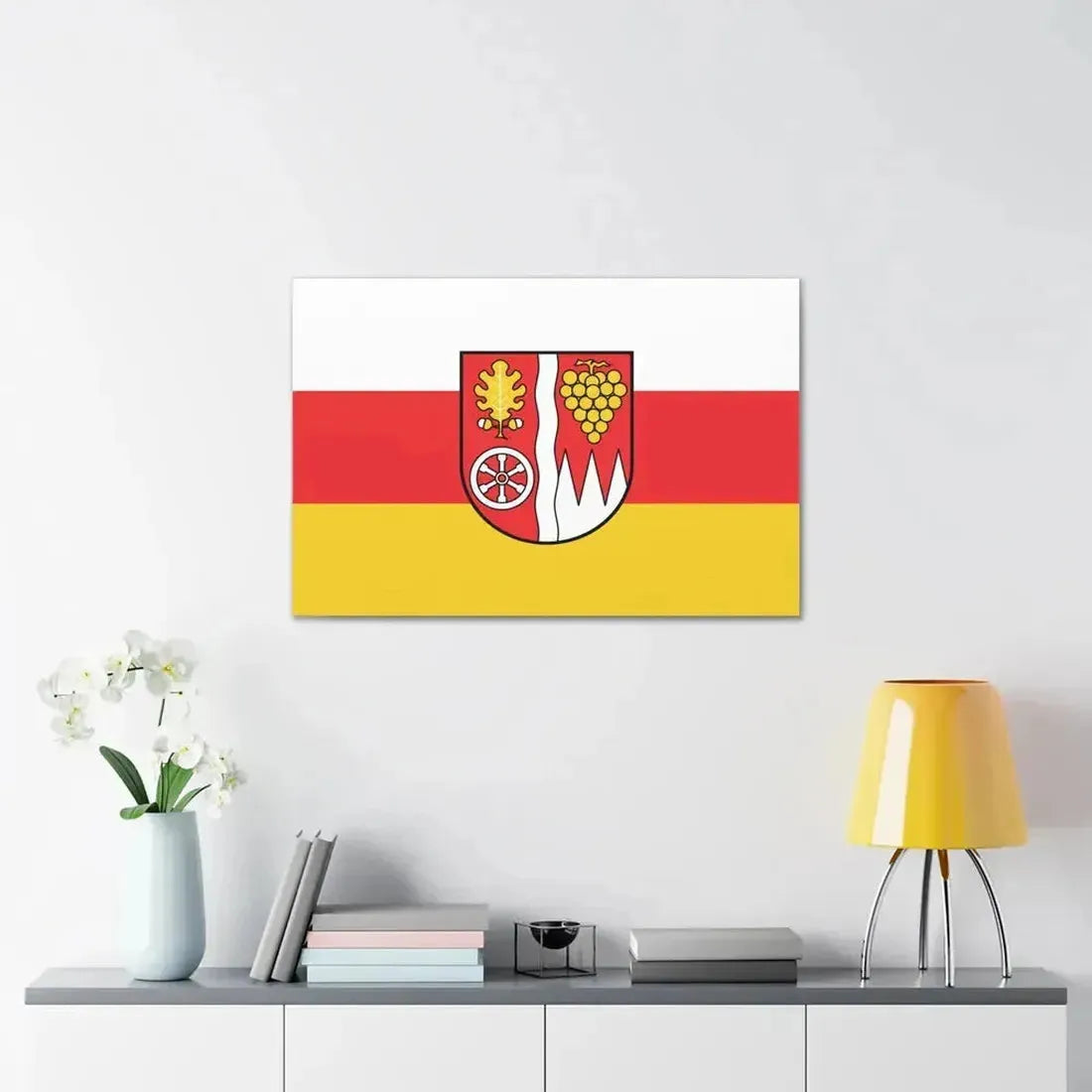 Flag of Main Spessart Germany - Canvas Wall Art - The Sticker Space