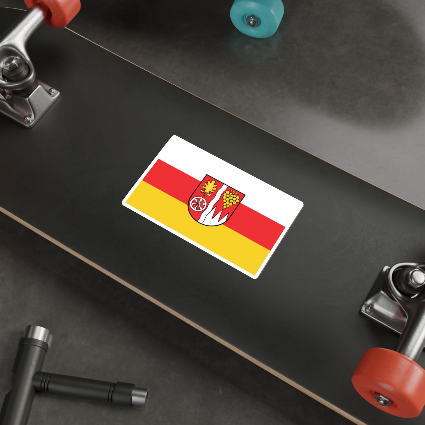 Flag of Main Spessart Germany STICKER Vinyl Die-Cut Decal-The Sticker Space