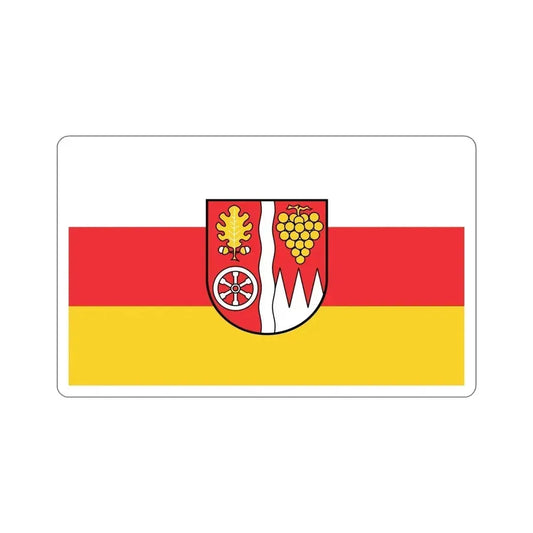 Flag of Main Spessart Germany STICKER Vinyl Die-Cut Decal 6 Inch - The Sticker Space