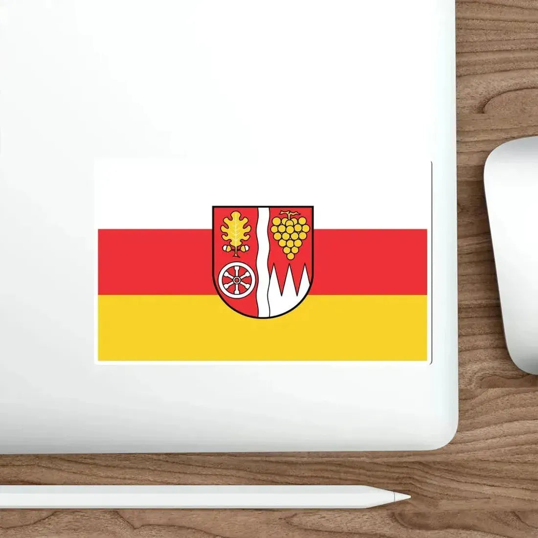 Flag of Main Spessart Germany STICKER Vinyl Die-Cut Decal - The Sticker Space