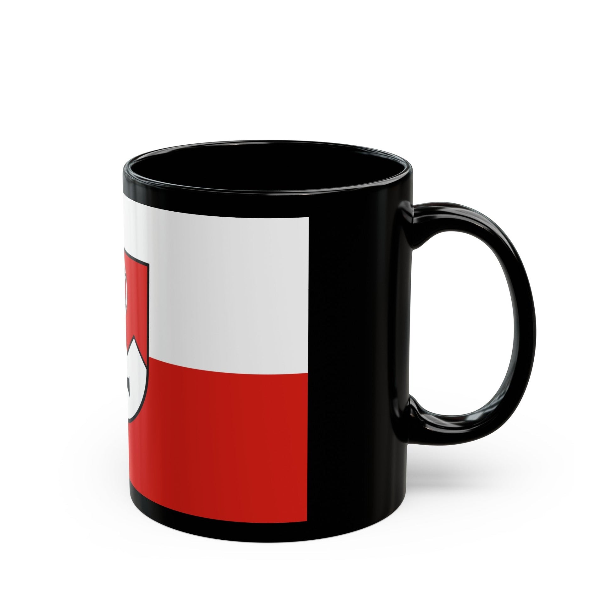 Flag of Main Tauber Kreis Germany - Black Coffee Mug-The Sticker Space