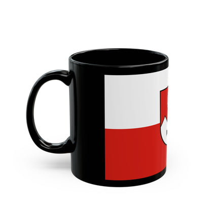 Flag of Main Tauber Kreis Germany - Black Coffee Mug-The Sticker Space