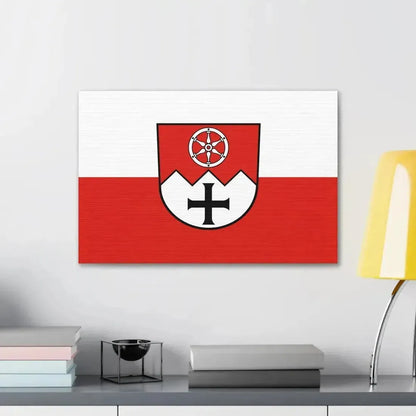 Flag of Main Tauber Kreis Germany - Canvas Wall Art - The Sticker Space
