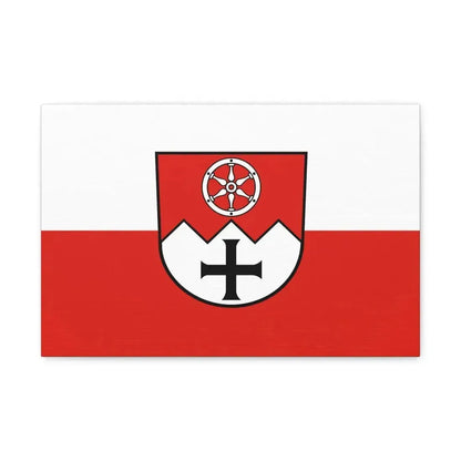 Flag of Main Tauber Kreis Germany - Canvas Wall Art - The Sticker Space