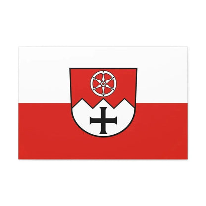 Flag of Main Tauber Kreis Germany - Canvas Wall Art - The Sticker Space