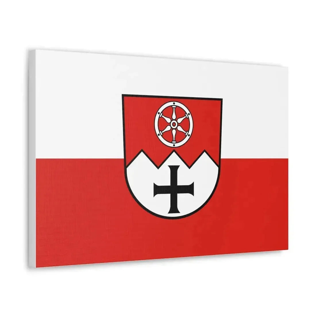 Flag of Main Tauber Kreis Germany - Canvas Wall Art - The Sticker Space