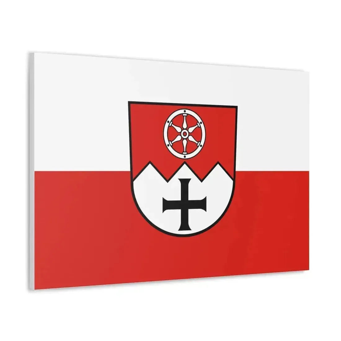 Flag of Main Tauber Kreis Germany - Canvas Wall Art - The Sticker Space