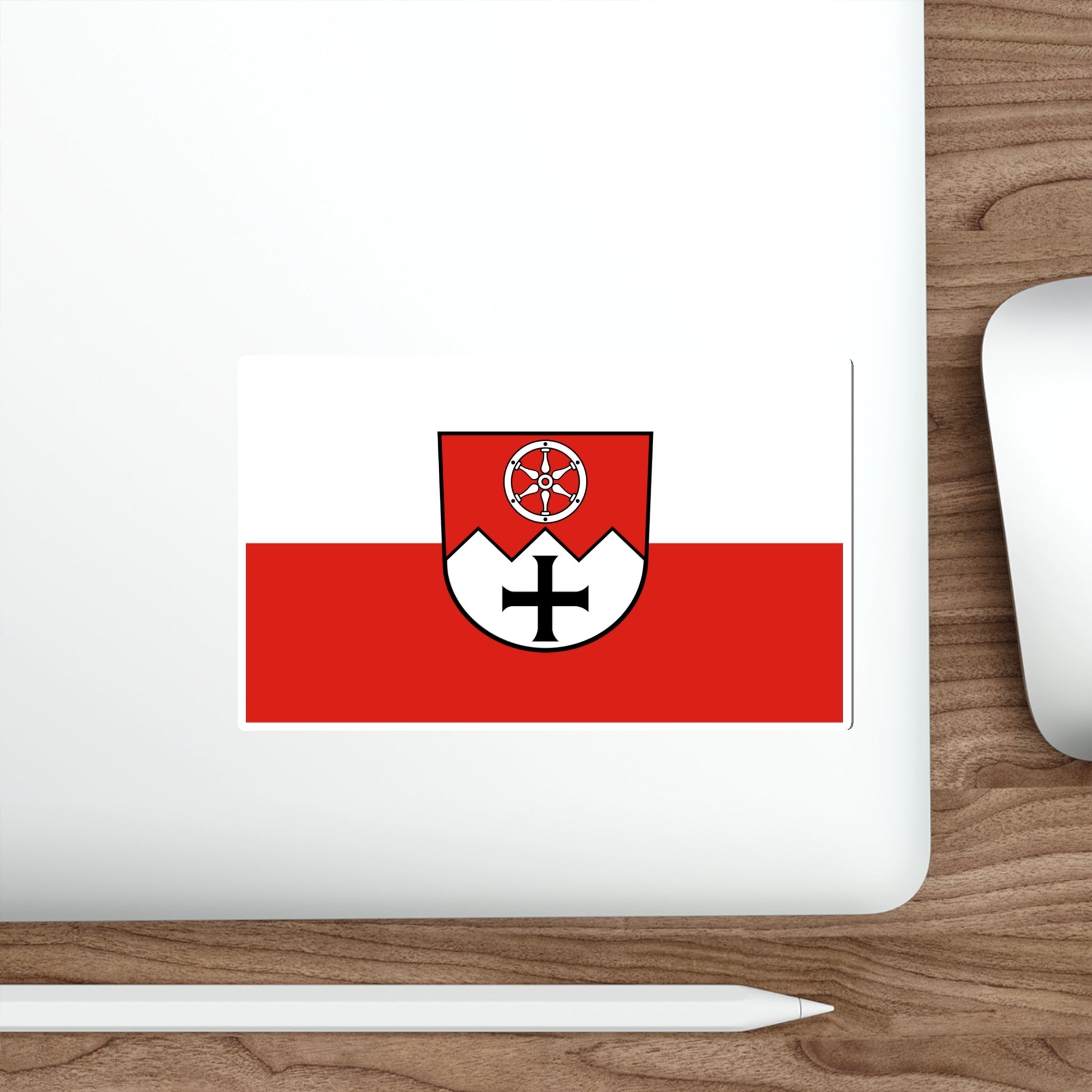 Flag of Main Tauber Kreis Germany STICKER Vinyl Die-Cut Decal-The Sticker Space