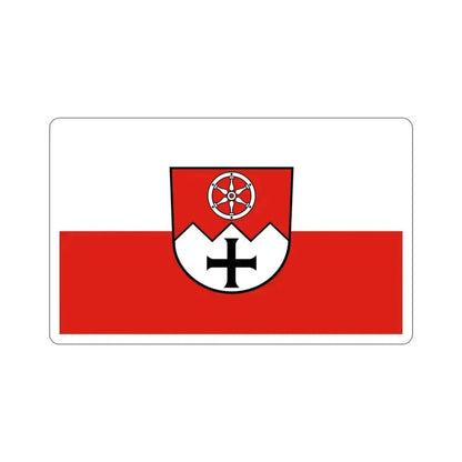 Flag of Main Tauber Kreis Germany STICKER Vinyl Die-Cut Decal 4 Inch - The Sticker Space