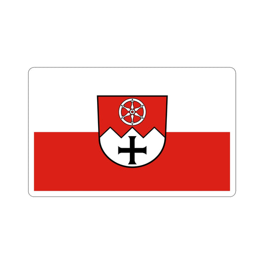 Flag of Main Tauber Kreis Germany STICKER Vinyl Die-Cut Decal-6 Inch-The Sticker Space