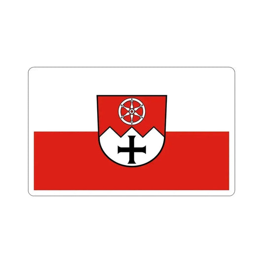 Flag of Main Tauber Kreis Germany STICKER Vinyl Die-Cut Decal 6 Inch - The Sticker Space