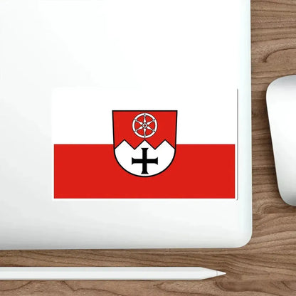 Flag of Main Tauber Kreis Germany STICKER Vinyl Die-Cut Decal - The Sticker Space
