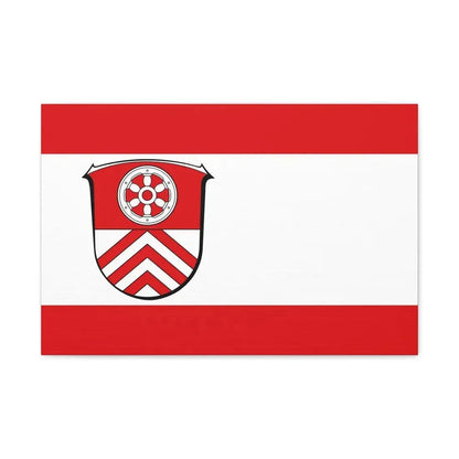 Flag of Main Taunus Kreis Germany - Canvas Wall Art 24″ x 16″ 1.25" - The Sticker Space