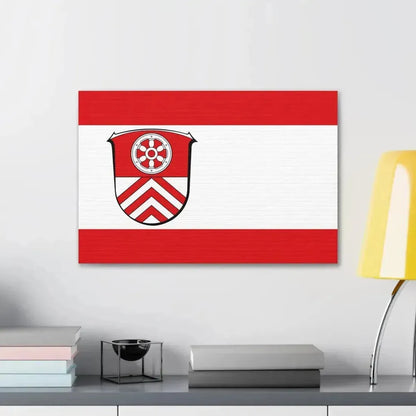 Flag of Main Taunus Kreis Germany - Canvas Wall Art - The Sticker Space