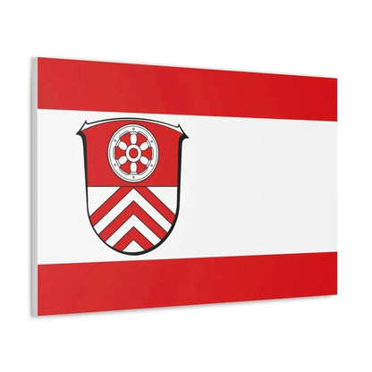Flag of Main Taunus Kreis Germany - Canvas Wall Art - The Sticker Space