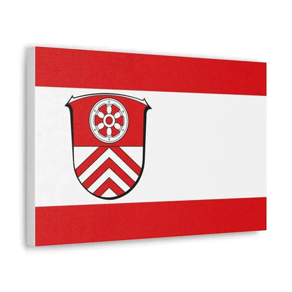 Flag of Main Taunus Kreis Germany - Canvas Wall Art - The Sticker Space