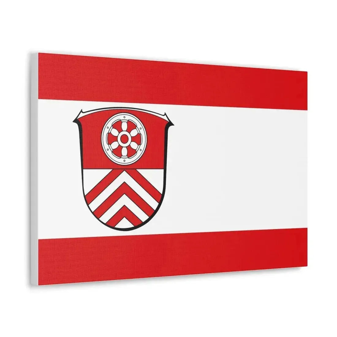 Flag of Main Taunus Kreis Germany - Canvas Wall Art - The Sticker Space