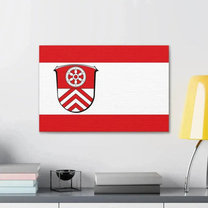 Flag of Main Taunus Kreis Germany - Canvas Wall Art - The Sticker Space
