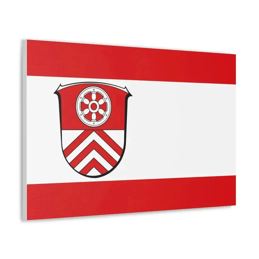 Flag of Main Taunus Kreis Germany - Canvas Wall Art - The Sticker Space