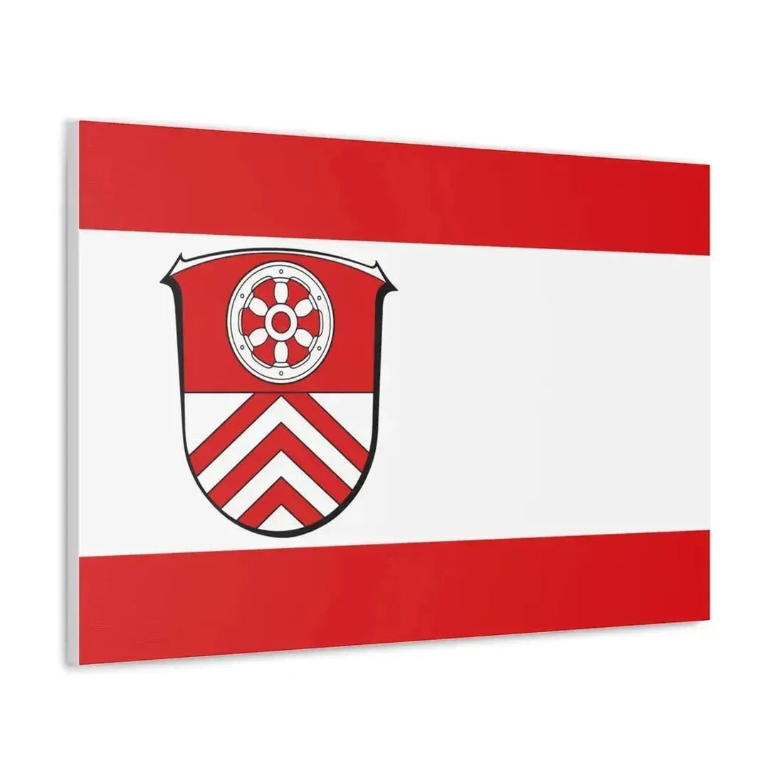 Flag of Main Taunus Kreis Germany - Canvas Wall Art - The Sticker Space