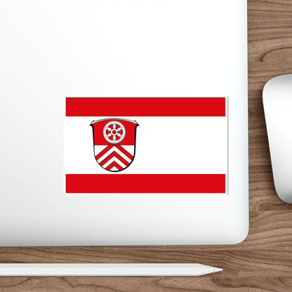 Flag of Main Taunus Kreis Germany STICKER Vinyl Die-Cut Decal-The Sticker Space